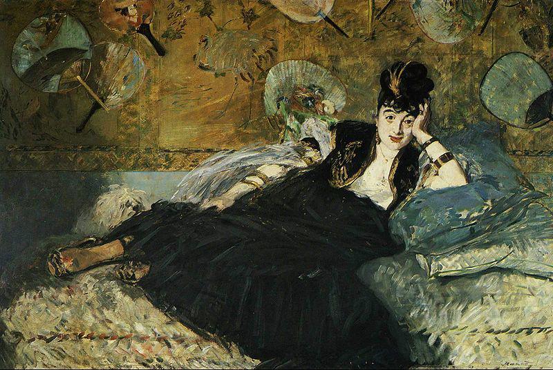 Edouard Manet Nina de Callais oil painting image